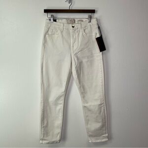 Jen7 by‎ 7 for all Mankind Cropped Skinny Jean White 6